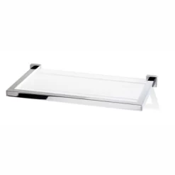 Etagère Decor Walther Corner Met Rand Chrome 30 Cm