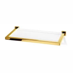 Etagère Decor Walther Corner Met Rand Or 30cm