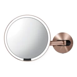 Simplehuman Miroir à Capteur Simplehumam Rose Gold (Prise Secteur)