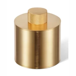 Coffret Beauté Decor Walther Club 2 Avec Couvercle Mat Or