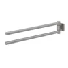 Porte Serviette Tiger Dock 2-Bras Acier Inoxydable Brossé -Salle De Bain Boutique 1 4008911323030 2