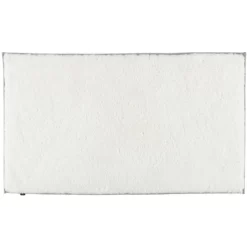 Tapis De Bain Cawö Uni Antidérapant Blanc