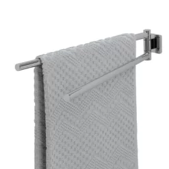 Porte Serviette Tiger Dock 2-Bras Chrome -Salle De Bain Boutique 2 4008911323023 1