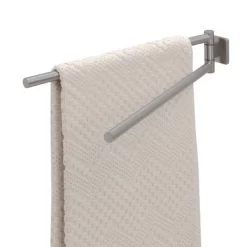 Porte Serviette Tiger Dock 2-Bras Acier Inoxydable Brossé -Salle De Bain Boutique 2 4008911323030 1