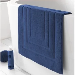 Tapis De Bain De Witte Lietaer Pacifique Blue Indigo -Salle De Bain Boutique 2 Pacifique 50x75 blueindigo