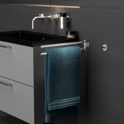 Porte Serviette Tiger Noon 2-Bras Acier Inoxydable Brossé -Salle De Bain Boutique 3 4008911321036 3