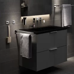 Porte Serviette Tiger Dock 2-Bras Chrome -Salle De Bain Boutique 3 4008911323023 3