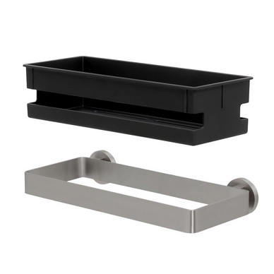 Panier De Douche Tiger Noon Acier Inoxydable Brossé 5 Panier De Douche Tiger Noon Acier Inoxydable Brossé – Image 3