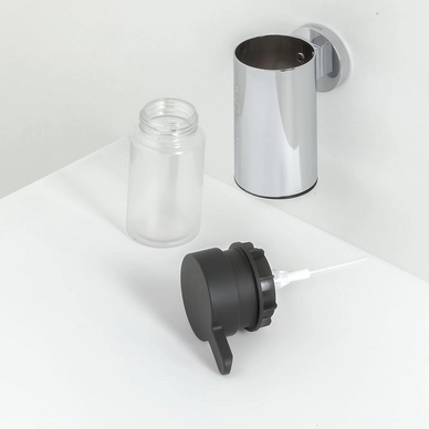 Distributeur De Savon Tiger Noon Moyen Chrome 4 Distributeur De Savon Tiger Noon Moyen Chrome – Image 2