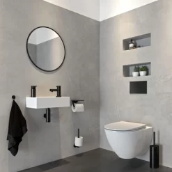 Distributeur De Savon Tiger Noon Auto Portant Noir -Salle De Bain Boutique 4008911321173 4