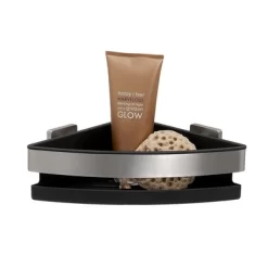 Panier De Douche Tiger Dock Angle Acier Inoxydable Brossé