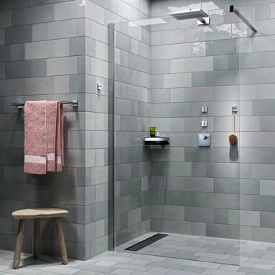 Panier De Douche Tiger Dock Angle Acier Inoxydable Brossé 6 Panier De Douche Tiger Dock Angle Acier Inoxydable Brossé – Image 4