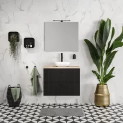 Distributeur De Savon Tiger Tune Noir Métal -Salle De Bain Boutique 4008911326086 8