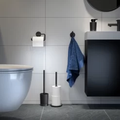 Distributeur De Savon Tiger Tune Autoprtant Noir Métal -Salle De Bain Boutique 4008911326116 2