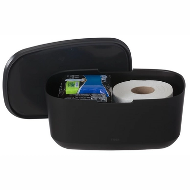Boîte De Rangement Tiger Tess Noir Anthracite Avec Couvercle 4 Boîte De Rangement Tiger Tess Noir Anthracite Avec Couvercle – Image 2