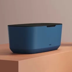 Boîte De Rangement Tiger Tess Bleu Noir Avec Couvercle -Salle De Bain Boutique 4008911328028 4