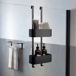 Etagère De Douche Tiger 2-Store 25 Cm Black -Salle De Bain Boutique 4008911500059 3