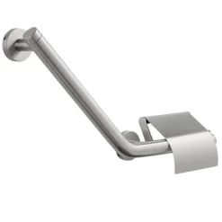 Barre D'Appui Tiger Boston C&S Porte-Papier Toilette Gauche Brossé