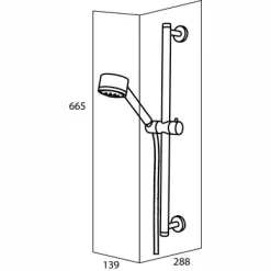Ensemble De Douche Tiger Boston Massage RVS -Salle De Bain Boutique 4008913038413 5