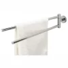 Porte-Essuie-Mains Tiger Boston Acier Inoxydable Brillant 2 Bras -Salle De Bain Boutique 4008913087411 1