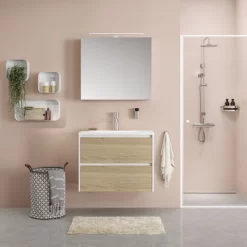 Boîte De Rangement Sealskin Brix Wandkubus Grande Blanche -Salle De Bain Boutique 4008913624081 8 1