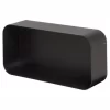 Boîte De Rangement Sealskin Brix Wandkubus Grande Noire -Salle De Bain Boutique 4008913624098 1