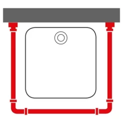 Barre Pour Rideau De Douche Sealskin Easy Roll Blanc -Salle De Bain Boutique 4008915276004 5