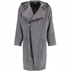 Peignoir Cawö Men 6516 Anthracite Noir