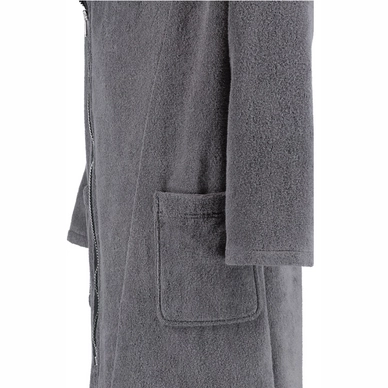 Peignoir Cawö Men 6516 Anthracite Noir 6 Peignoir Cawö Men 6516 Anthracite Noir – Image 4