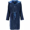 Peignoir Cawö Women 822 Bleu Foncé -Salle De Bain Boutique 4056735108586