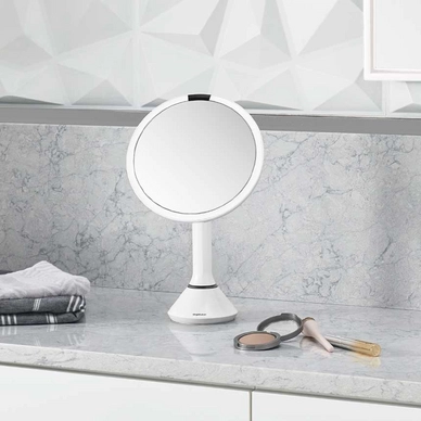 Miroir Simplehuman 5x Vergroting Wit 7 Miroir Simplehuman 5x Vergroting Wit – Image 5