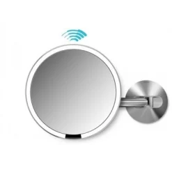 Miroir à Capteur Simplehuman Suspendu RVS Ø20,3 Cm -Salle De Bain Boutique 838810015798 3