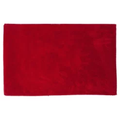 Tapis De Bain Sealskin Doux Rouge