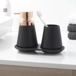 Porte-Savon Sealskin Conical Céramique Noir 8 Porte-Savon Sealskin Conical Céramique Noir -Salle De Bain Boutique 8719401362083 3