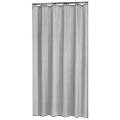Rideau De Douche Sealskin Relative Polyester Gris 180x200 Cm -Salle De Bain Boutique 8719401650784 4