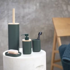 Tapis De Bain Sealskin Delhi Dark Green -Salle De Bain Boutique 8720553002949 4