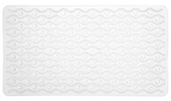 Tapis De Bain Antidérapant Sealskin Drip Antislip Transparent (71x40 Cm)