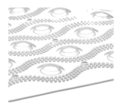 Tapis De Bain Antidérapant Sealskin Drip Antislip Transparent (71x40 Cm) -Salle De Bain Boutique 87206057398613 nasealskinnaimddripsafetymat2 no bg