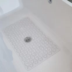 Tapis De Bain Antidérapant Sealskin Drip Antislip Transparent (71x40 Cm) -Salle De Bain Boutique 87206057398615 8720605739861sealskinnaimmdripsafetymat71x41