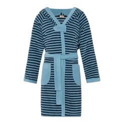 Peignoir Esprit Kids Striped Hoody Sky Blue