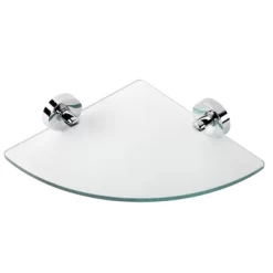 Tablette De Coin Geesa Luna Chrome 35 Cm