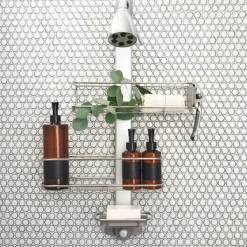 Rangement Douche Simplehuman Caddy 2 Inox -Salle De Bain Boutique BT1098 Lifestyle2 1194x