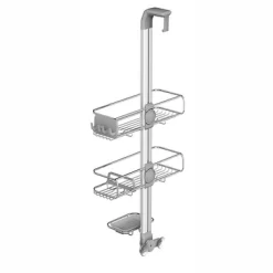 Rangement Porte Douche Simplehuman Caddy Inox -Salle De Bain Boutique BT1101 alt2 1194x