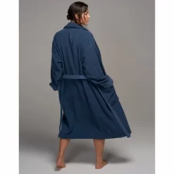 Peignoir Essenza Connect Organic Uni Blue -Salle De Bain Boutique CONNECT BLUE SFEER 02