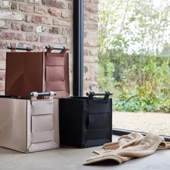 Panier à Linge Aquanova Luz Black 98 L -Salle De Bain Boutique DIXSBM 3