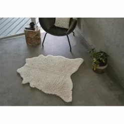 Tapis De Bain Abyss & Habidecor Peau White -Salle De Bain Boutique DSF1394 3