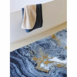 Tapis De Bain Abyss & Habidecor Midnight Blue -Salle De Bain Boutique DSF2501