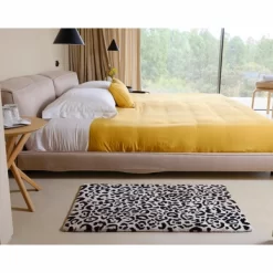 Tapis De Bain Abyss & Habidecor Leopard Black -Salle De Bain Boutique DSF2564