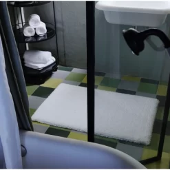 Tapis De Bain Abyss & Habidecor Elysee Black -Salle De Bain Boutique DSF2682 1