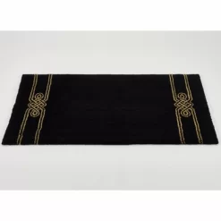 Tapis De Bain Abyss & Habidecor Emser Black Multi -Salle De Bain Boutique EMSER20998201202